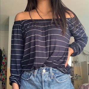 Hollister off the shoulder top